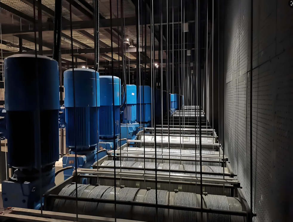 舞臺機械設計中吊桿及電動機的設計標準